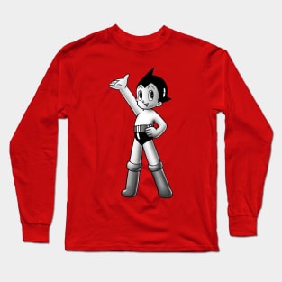 Astro Boy Saluting a Big Hello Long Sleeve T-Shirt